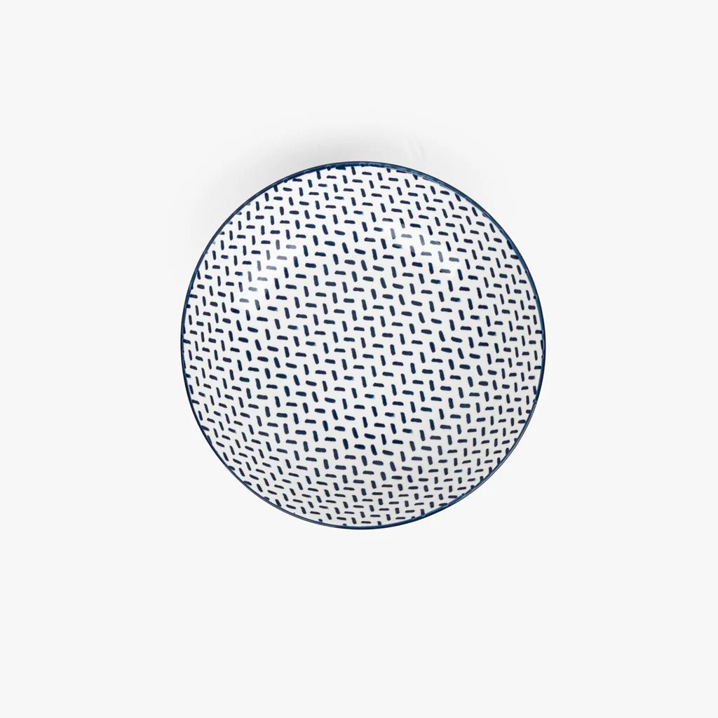 Prato de Sopa Traço Azul ASIA