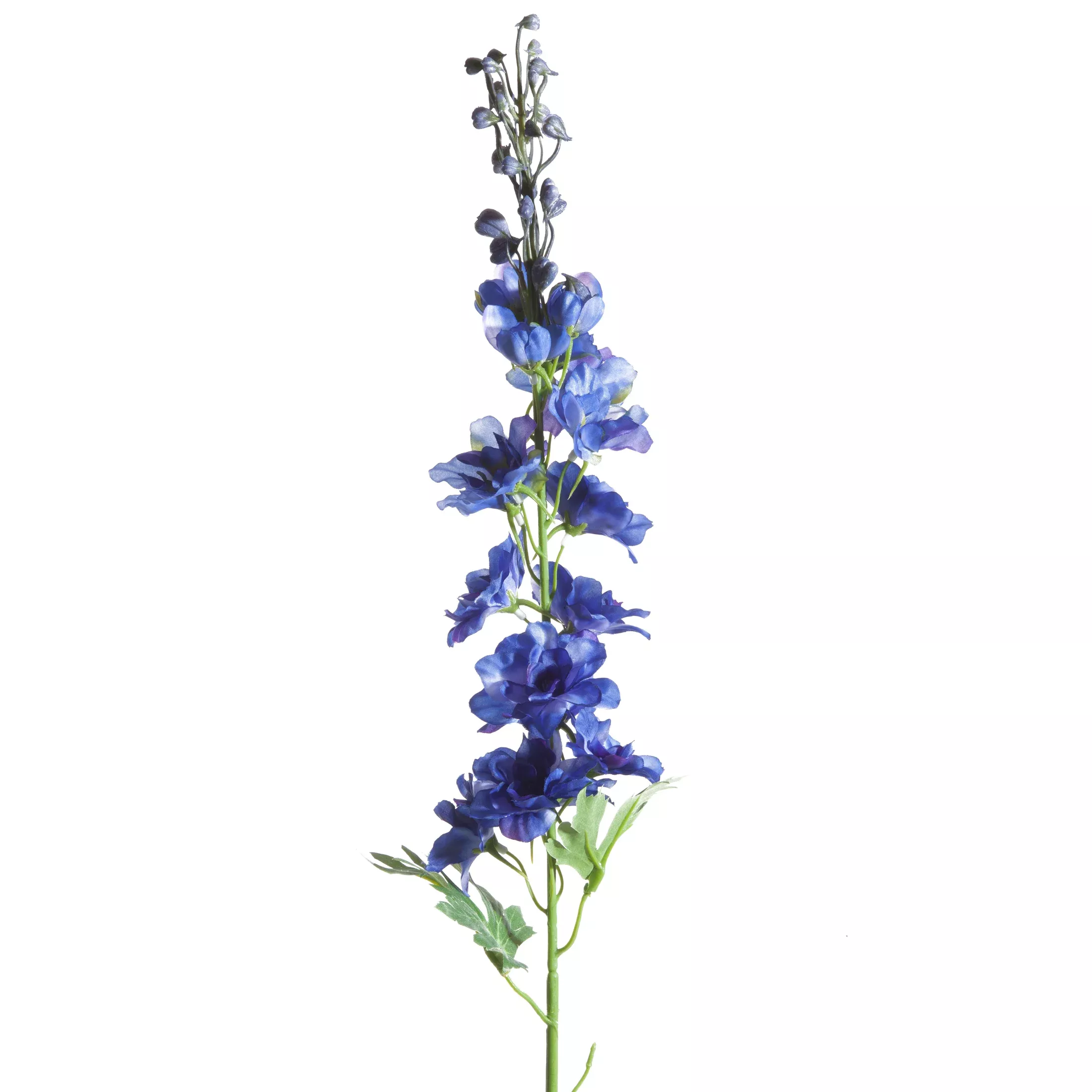 Kwiat sztuczny ciemnoniebieski 80 cm