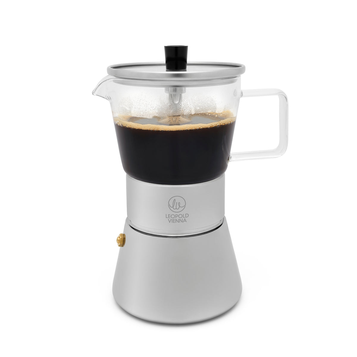 Leopold Vienna - Percolator Otto 4-kops RVS