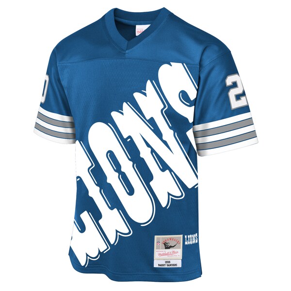 Barry Sanders Detroit Lions  Youth 1996 Throwback Fashion Jersey - Blue
