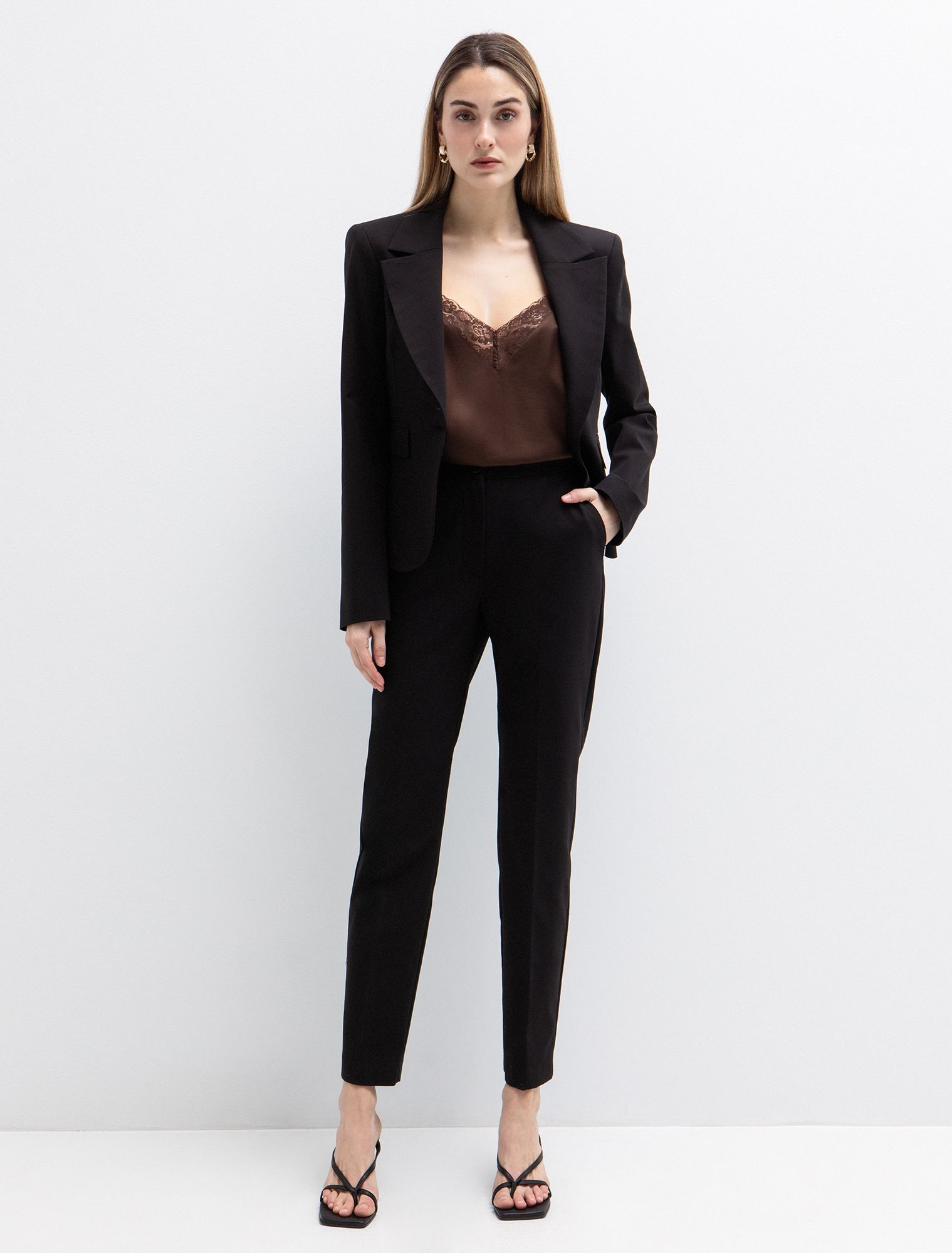 Office παντελόνι ίσια γραμμή