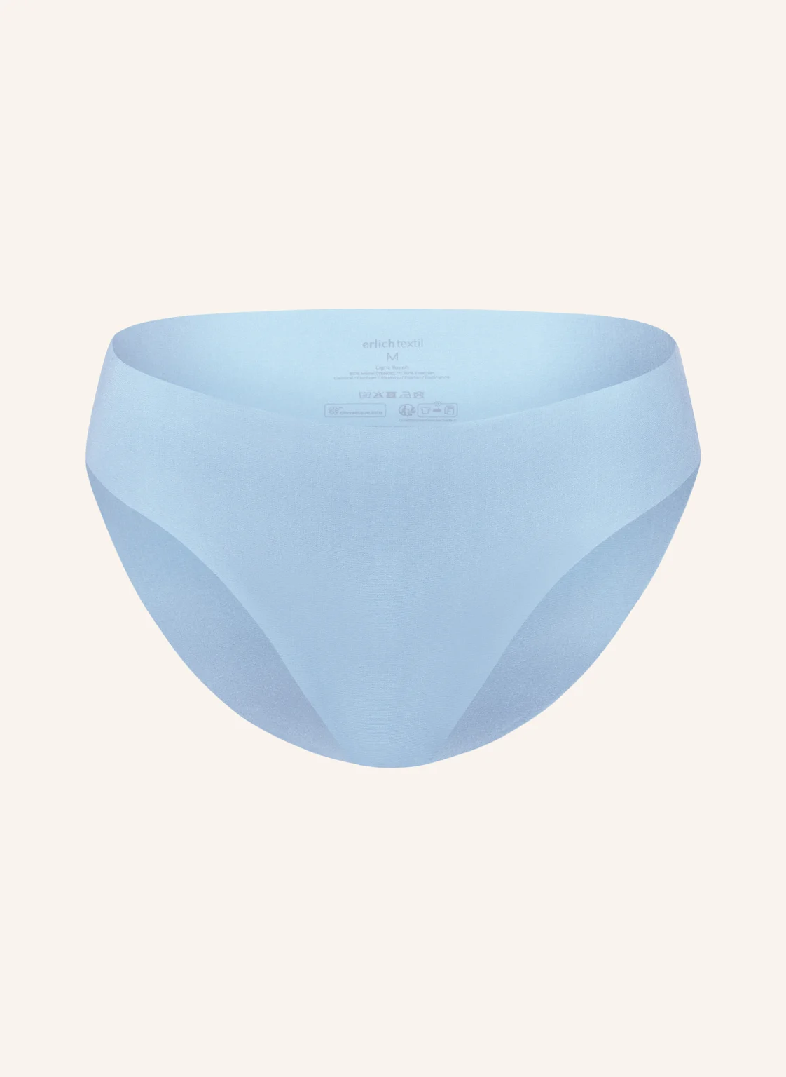 erlich textil 3er Pack Light Touch Slip mit weichem Modal - nahtlose Kanten