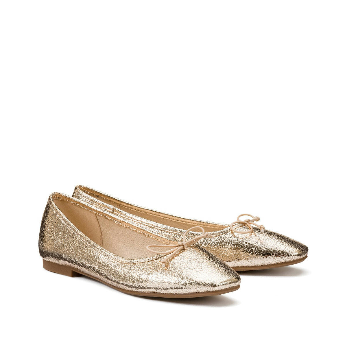 Ballerines métallisées