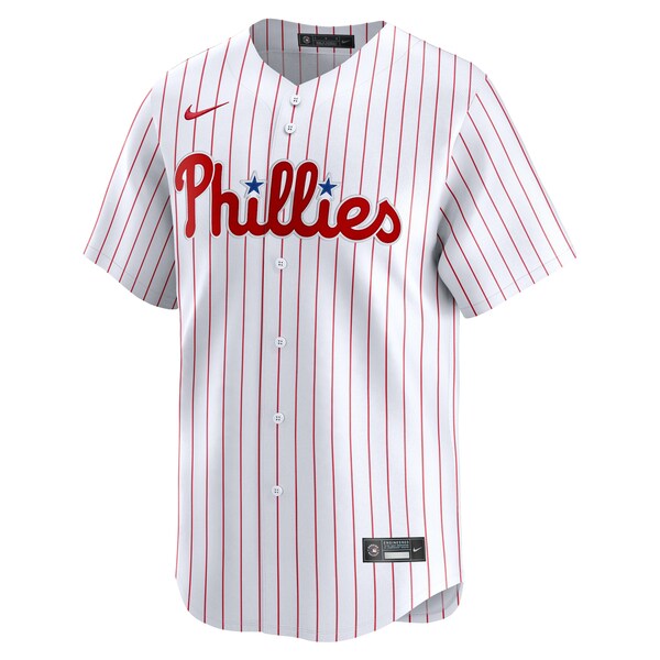 Philadelphia Phillies Nike Home Limited Custom Jersey - White