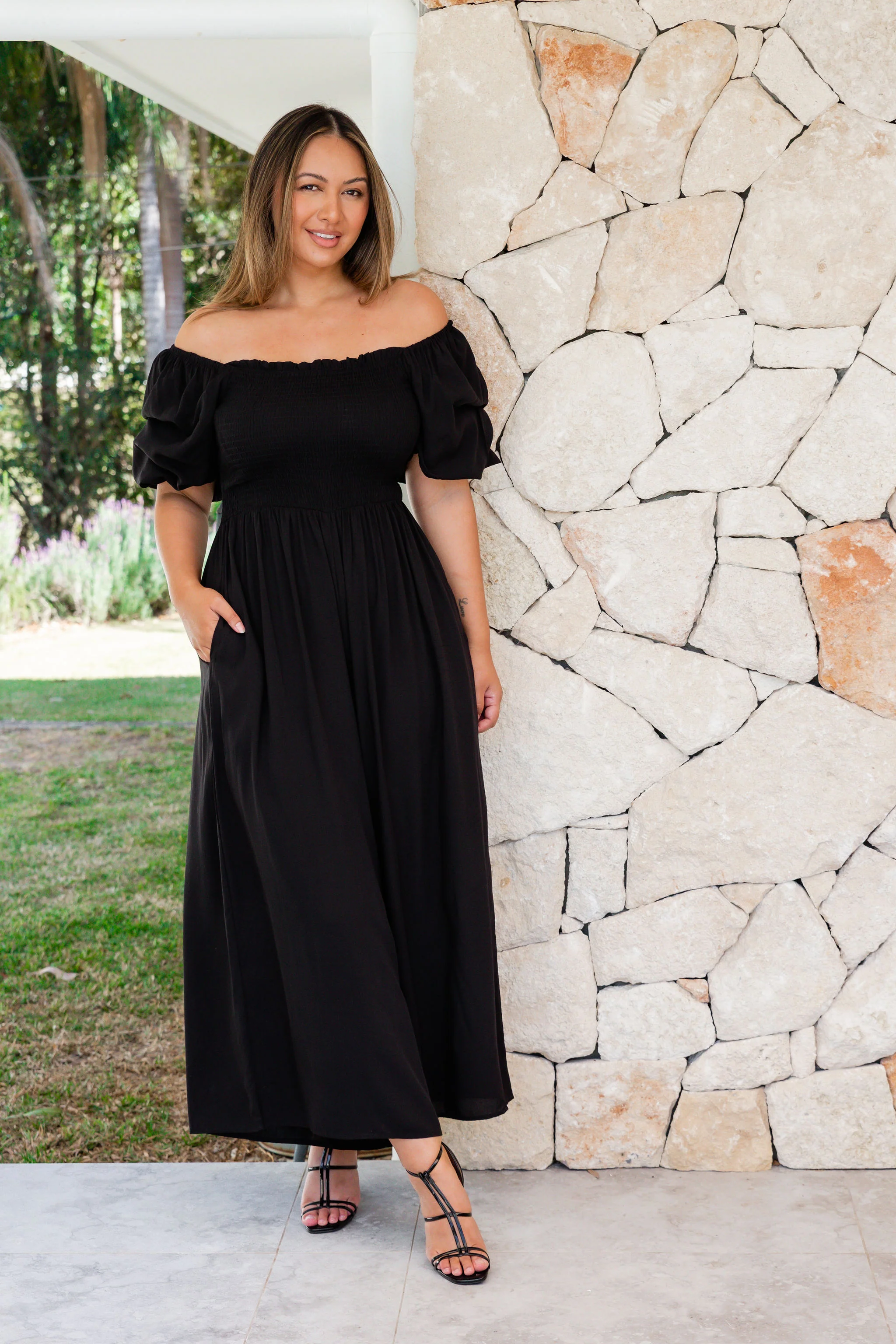 Emily Jumpsuit in Black