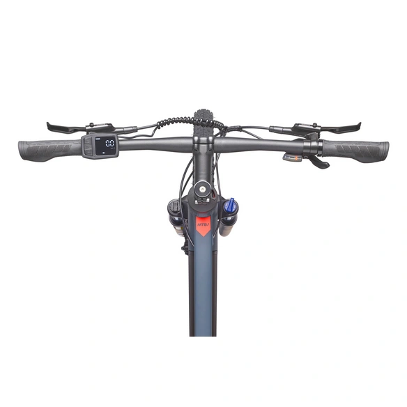 E-Mountainbike »M936«, 8-Gang-Kettenschaltung, Heckmotor, 468 Wh, Granitgrau