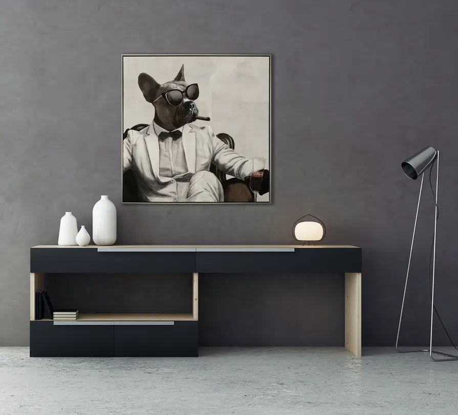 Bild mit Rahmen Arte-Frame