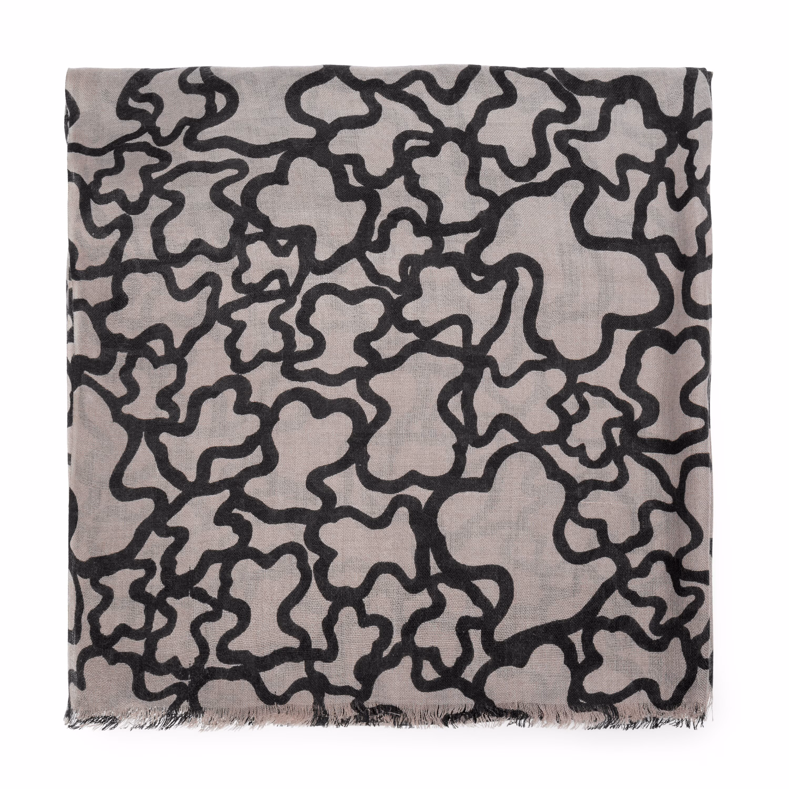 Foulard Kaos en color piedra