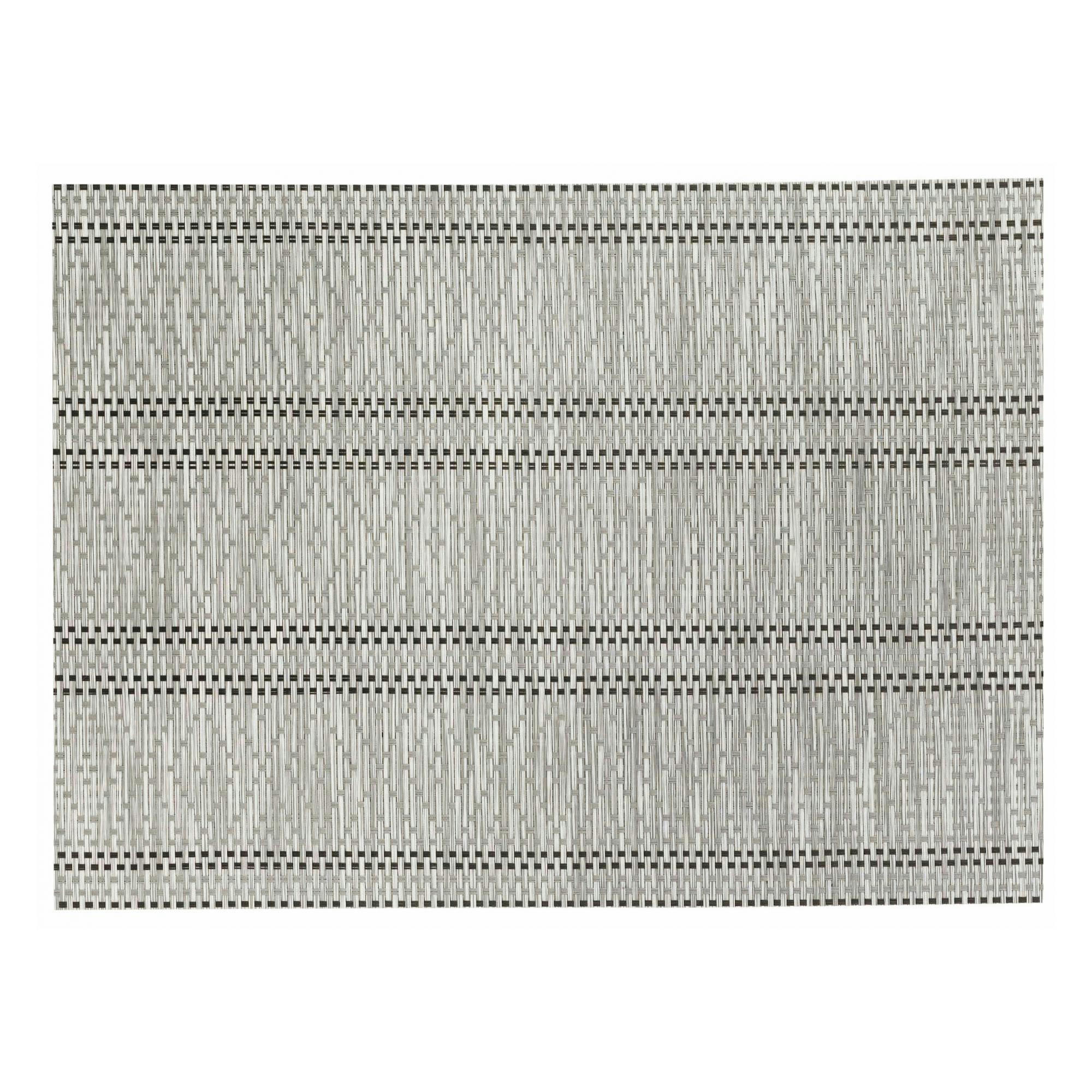 PANAMA - Set de table  en polyester gris 33 x 45