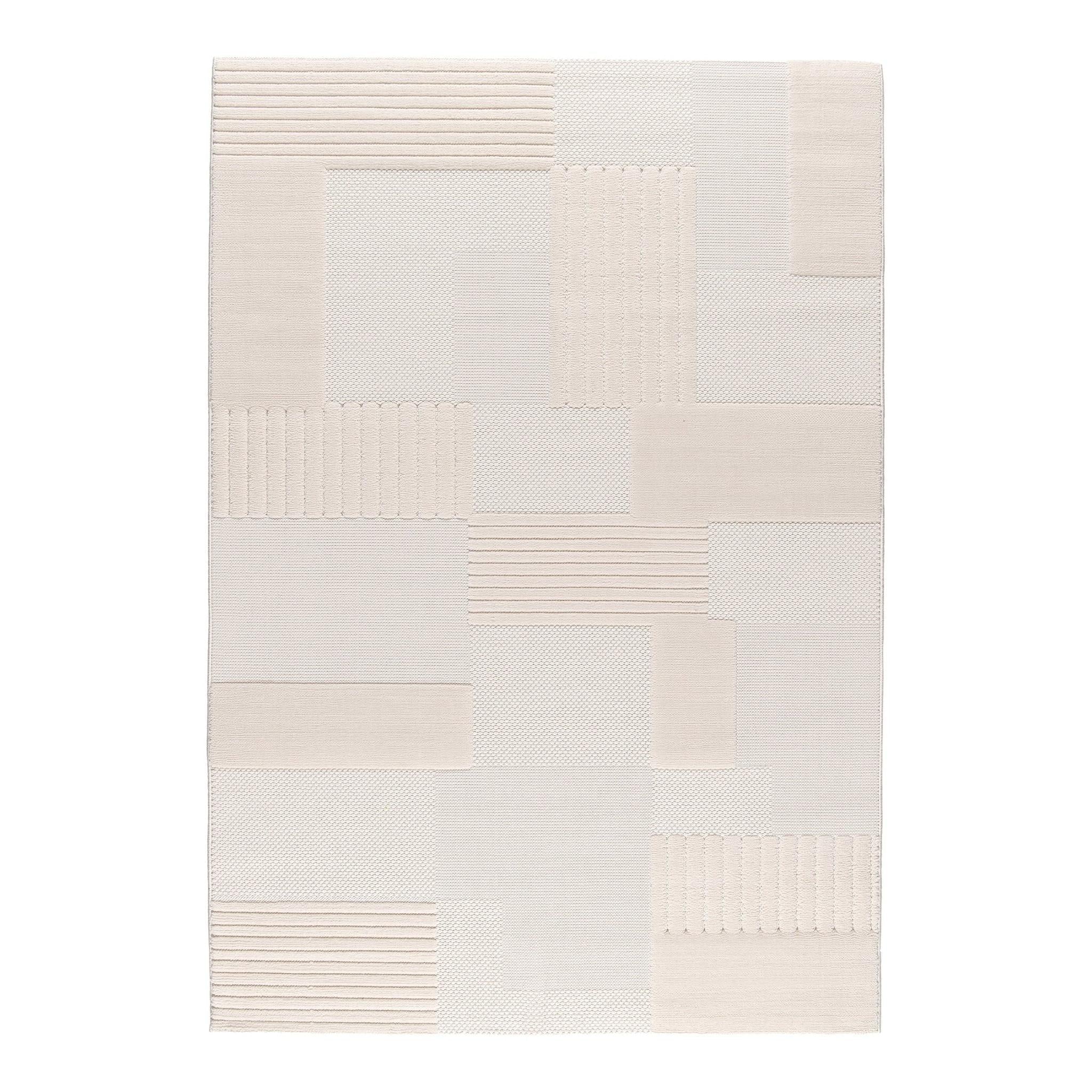 AFK Living vloerkleed Jules - reliëfeffect - beige - 200 x 290 cm