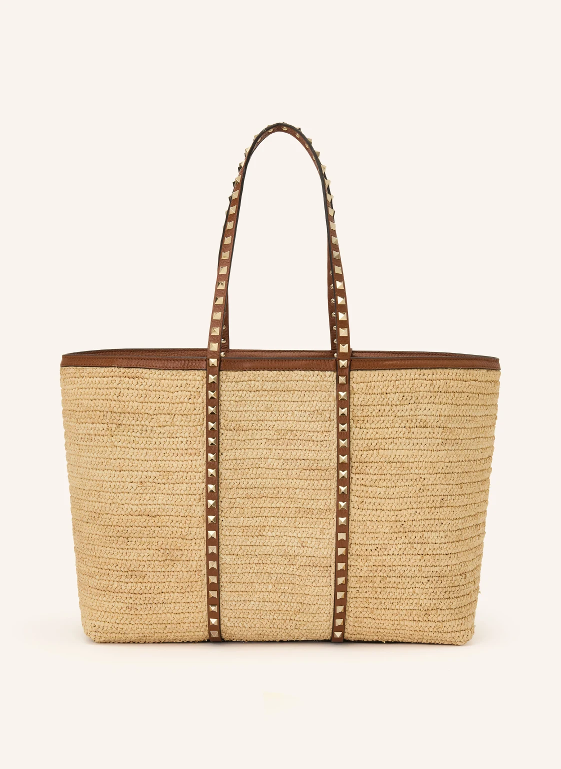VALENTINO GARAVANI Shopper ROCKSTUD mit Pouch und Nieten