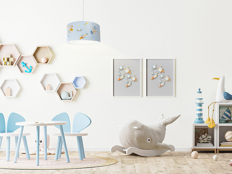 Lampa wisząca dziecięca Sweet Dreams 30 cm wielokolorowa