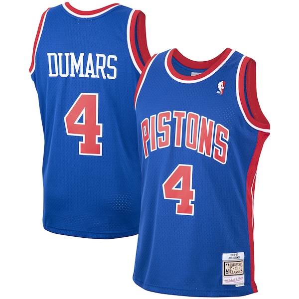Joe Dumars Detroit Pistons 1988/89 Hardwood Classics Swingman Jersey - Blue