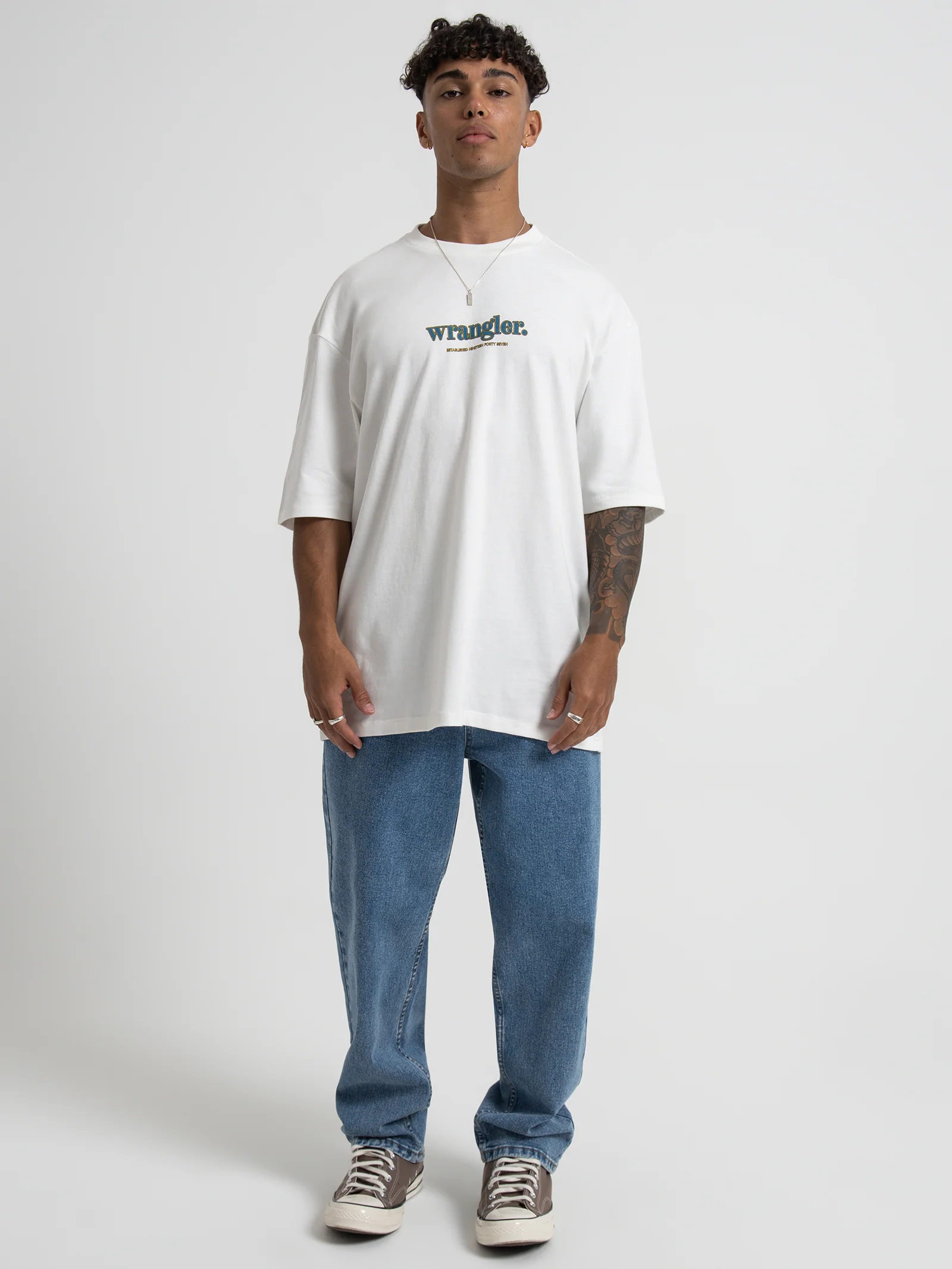 Core Serif Baggy T-Shirt