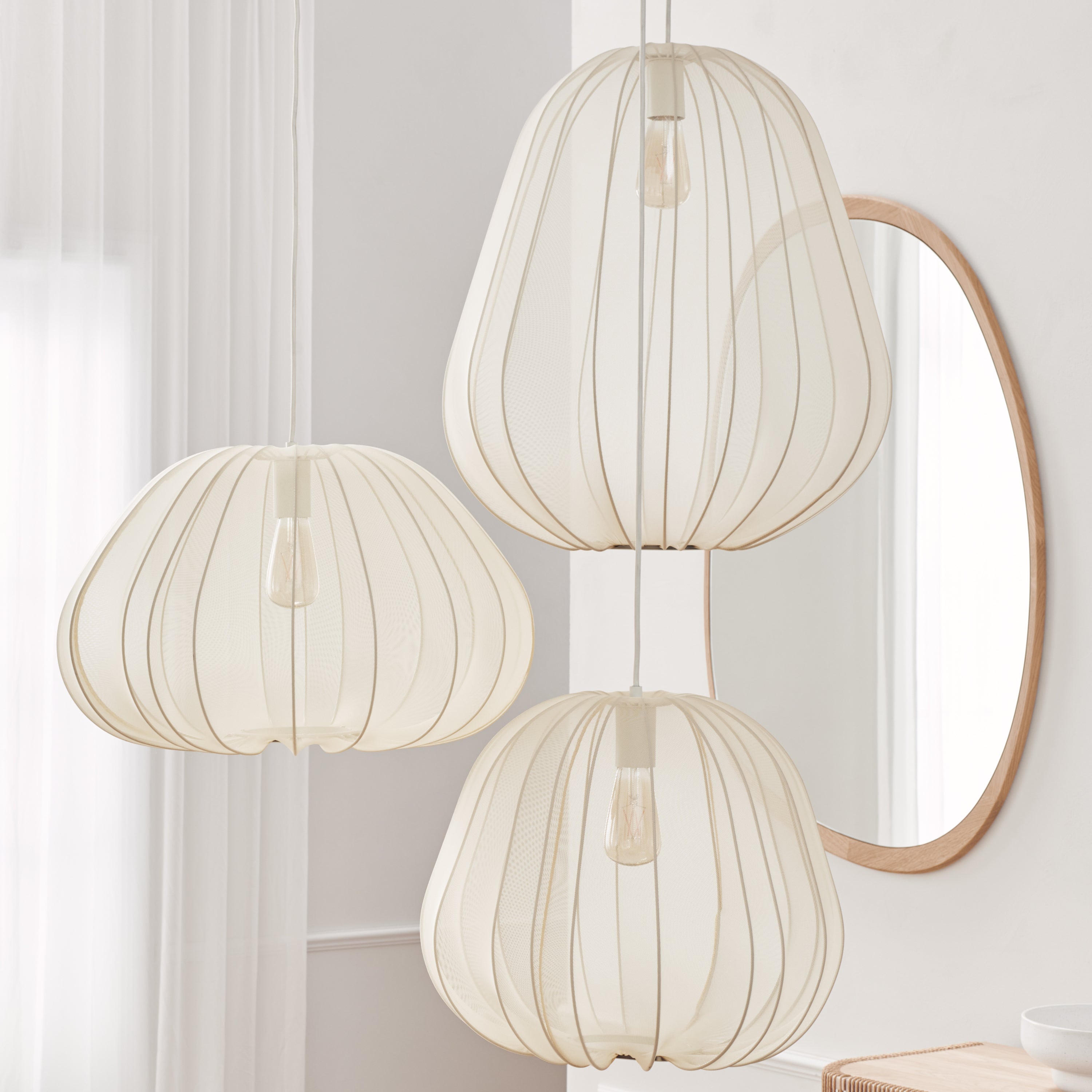 Bolia Elope Spiegel - H 80 x B 119 cm - Oiled Oak