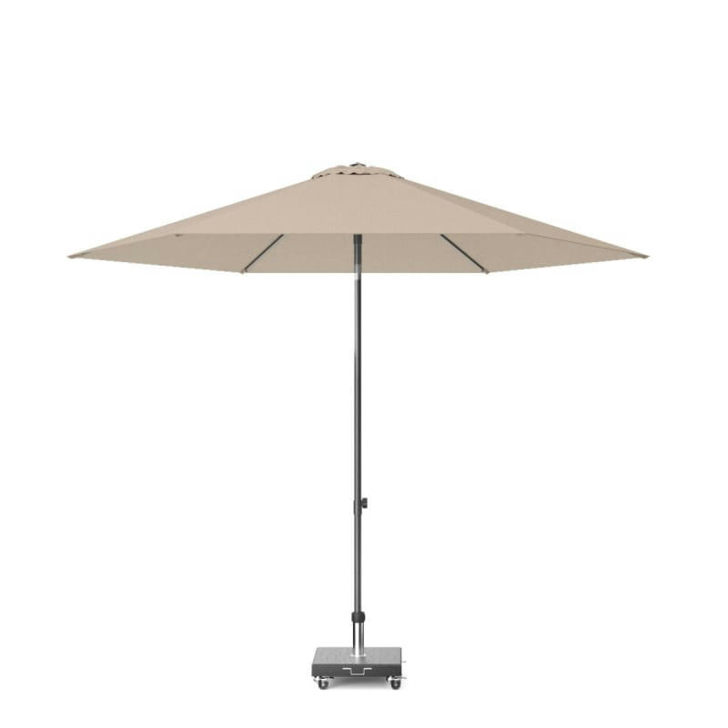 LISBOA - Parasol droit diamètre 2,5m taupe