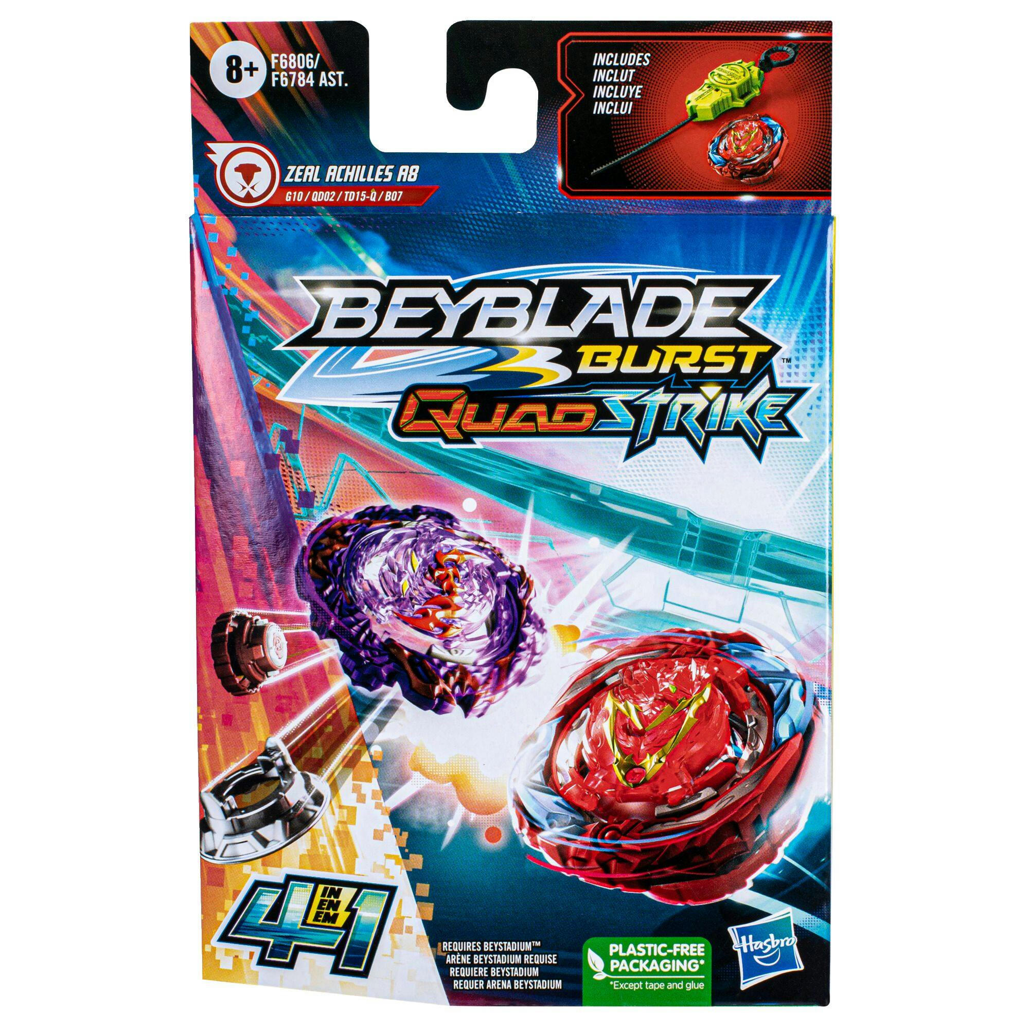 Beyblade Burst QuadStrike Spinning Top Starter Pack
