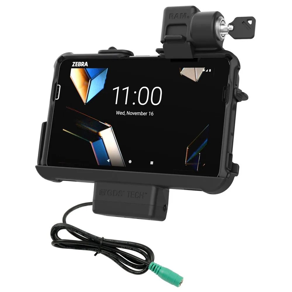 Ram Mounts Locking RAM®Thin-Dock™for Zebra ET401&ET4x 8´´