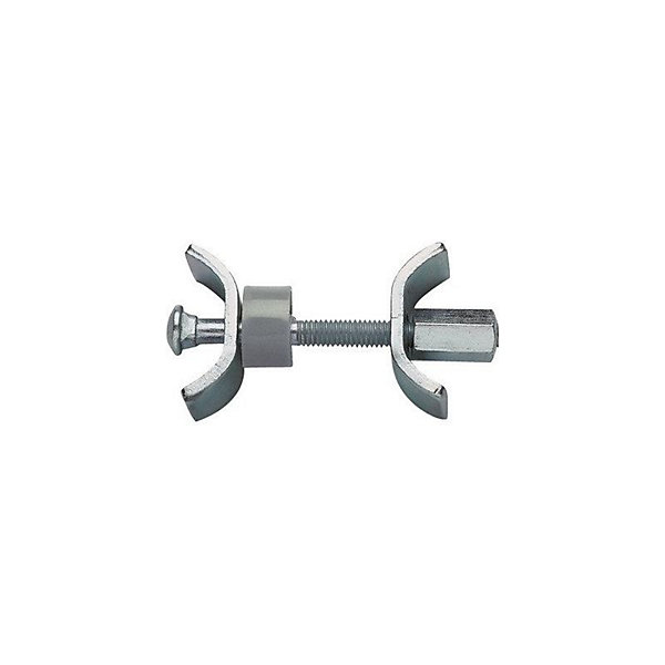 Hettich Raccord AVB 5 L.150 mm - Assemblage pour plans de travail, acier galvanisé