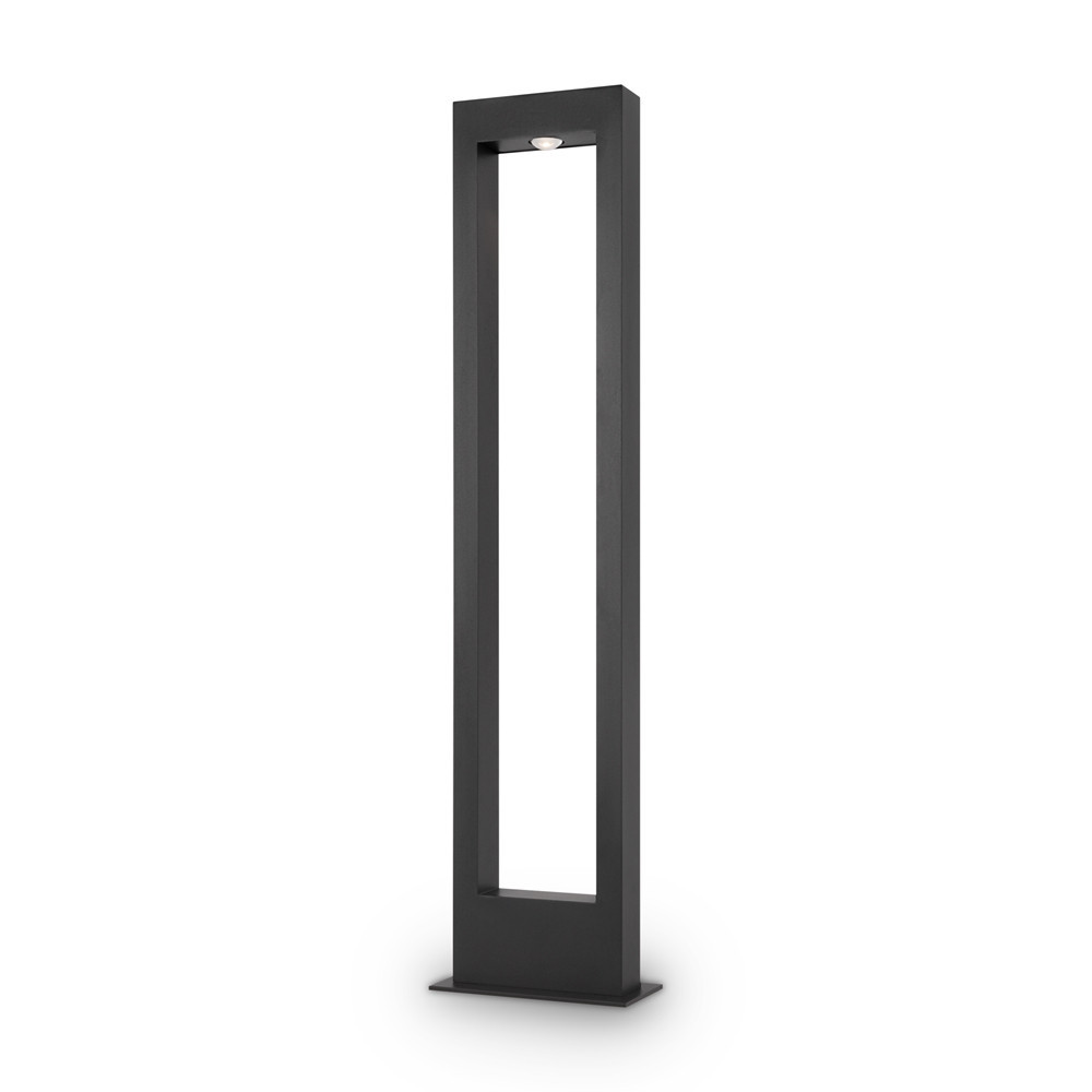 Lampa ogrodowa BONN wys:100 cm grafitowa LED 1x10W 550lm 3000K IP65 Maytoni