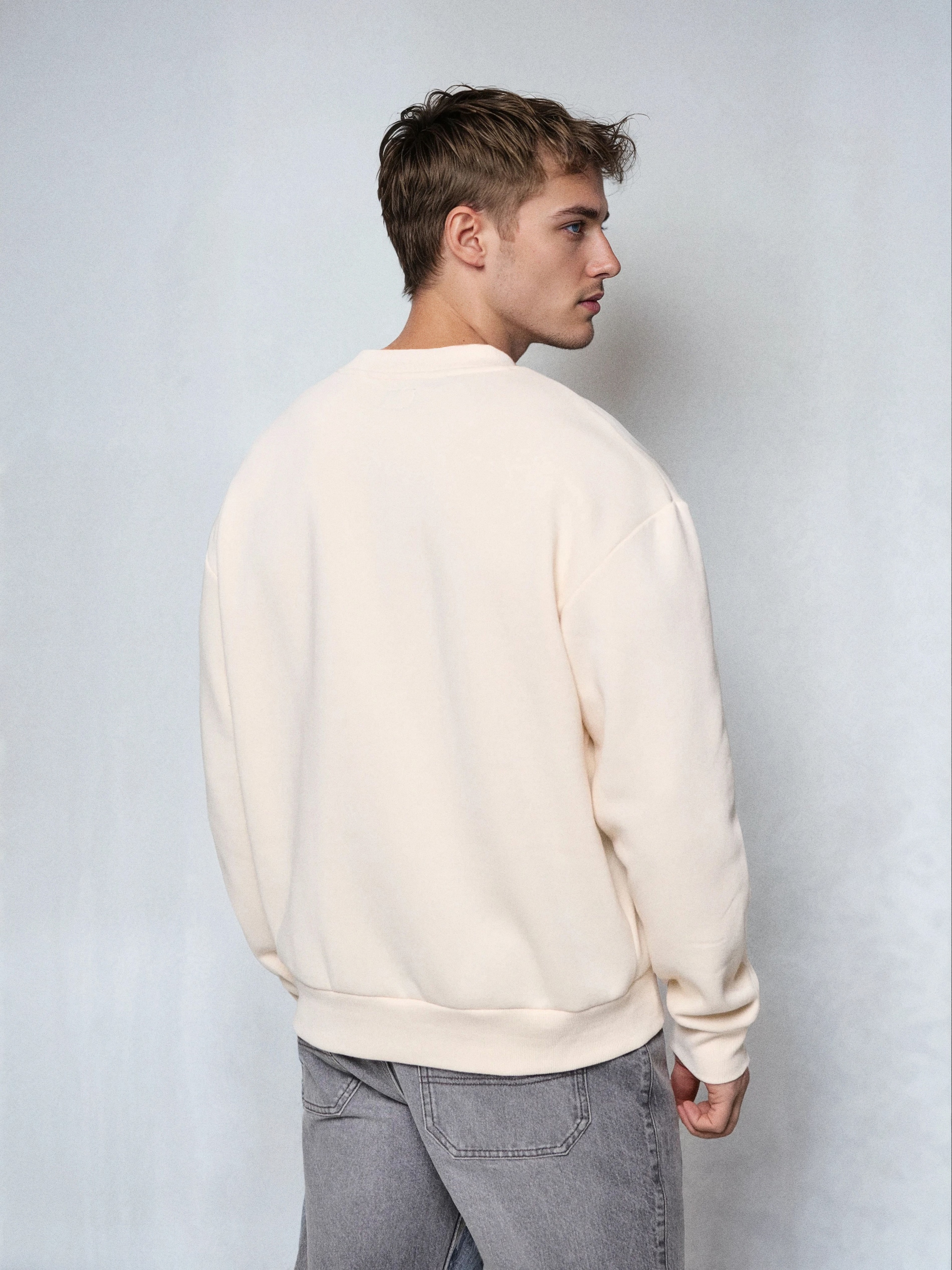 Bluza crewneck z nadrukiem