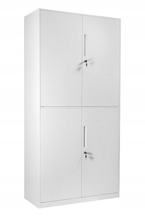 Szafa biurowa XD-030 biała metalowa