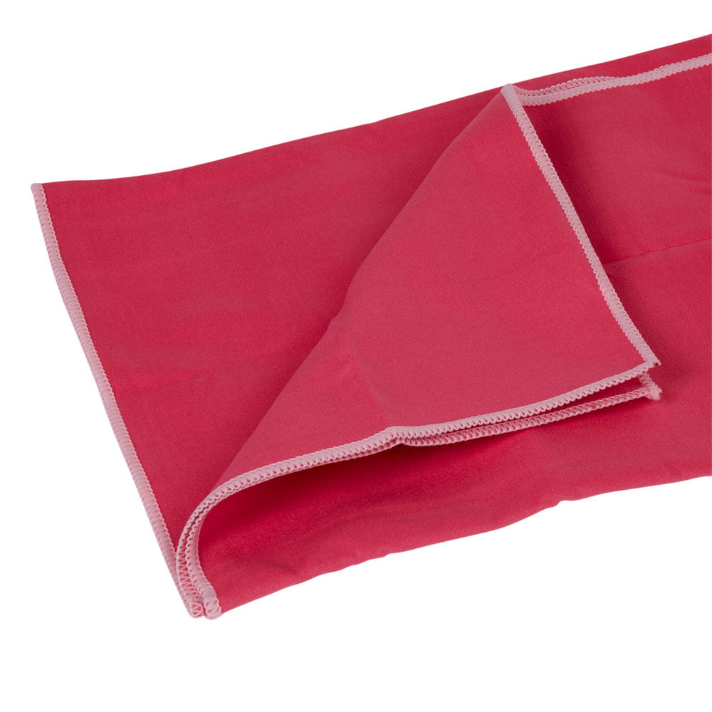 Serviette microfibre rose 60 x 85 cm