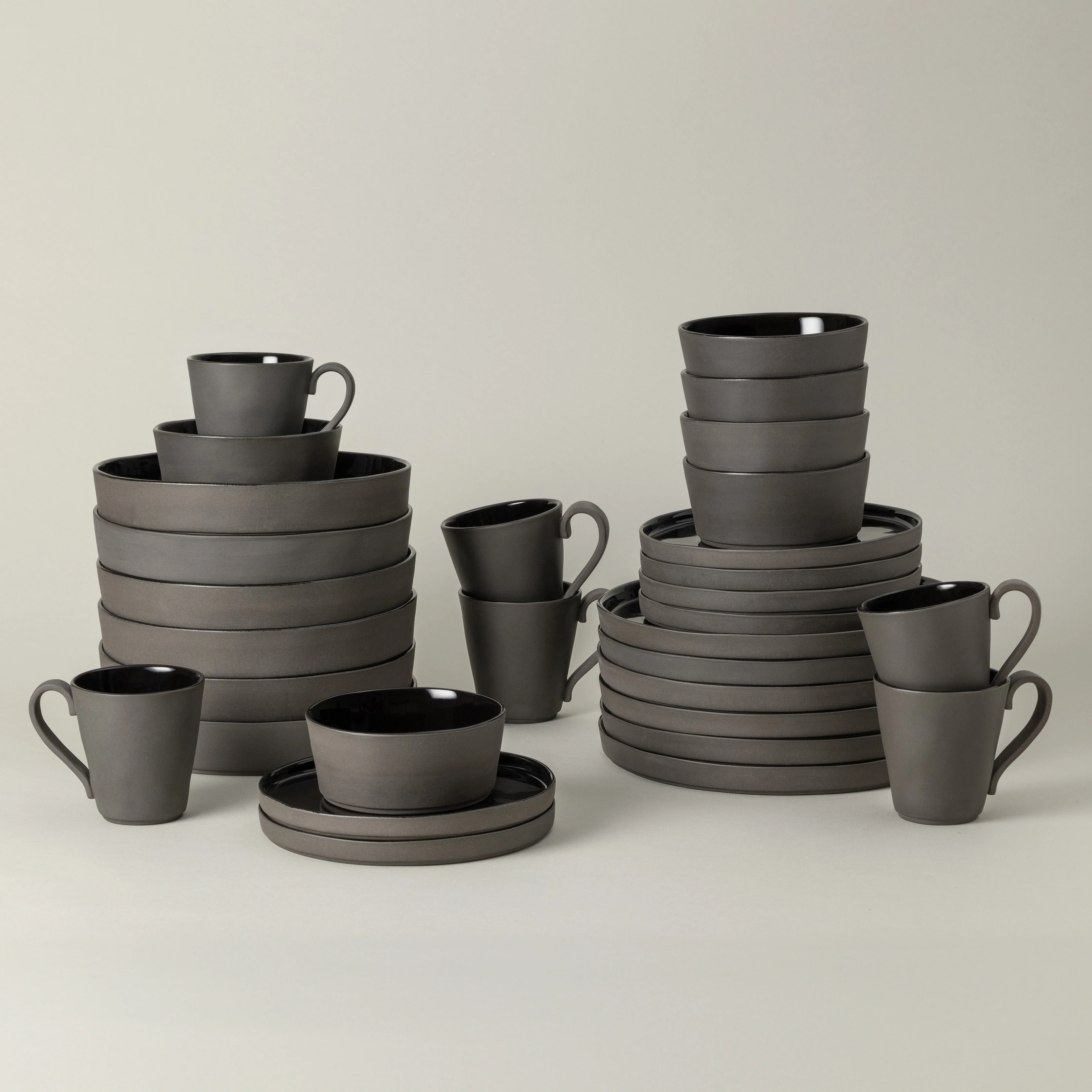 30-Piece Dinnerware Set with Mug Lagoa Ecogres