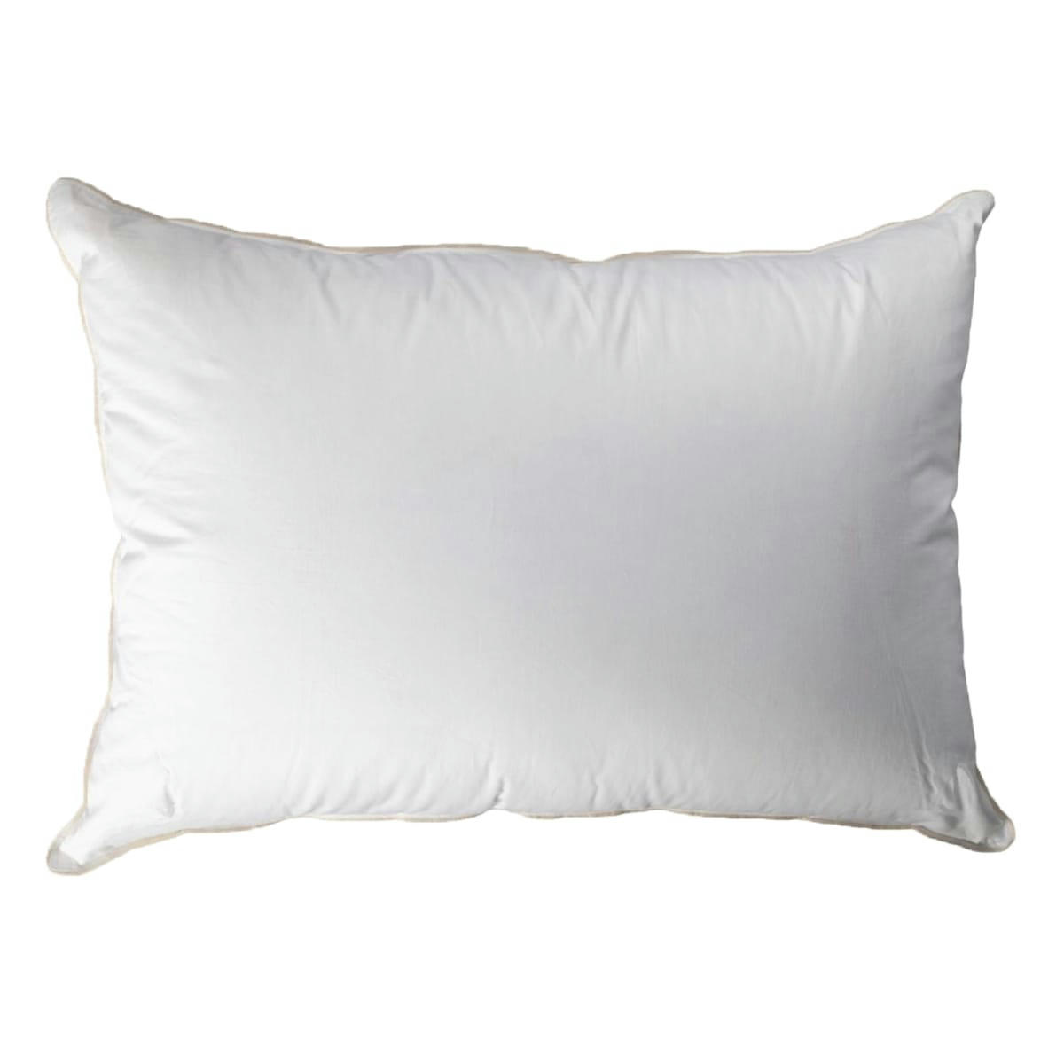 LUXE - Oreiller naturel moelleux enfant en duvet et coton bio 40x60 cm