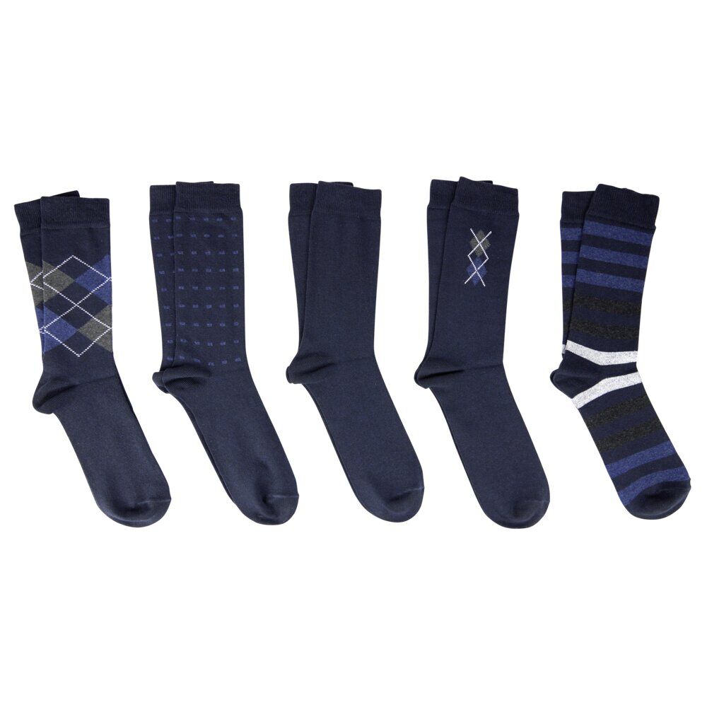 Chaussettes homme x10 tige haute 41/45 (2 modèles)