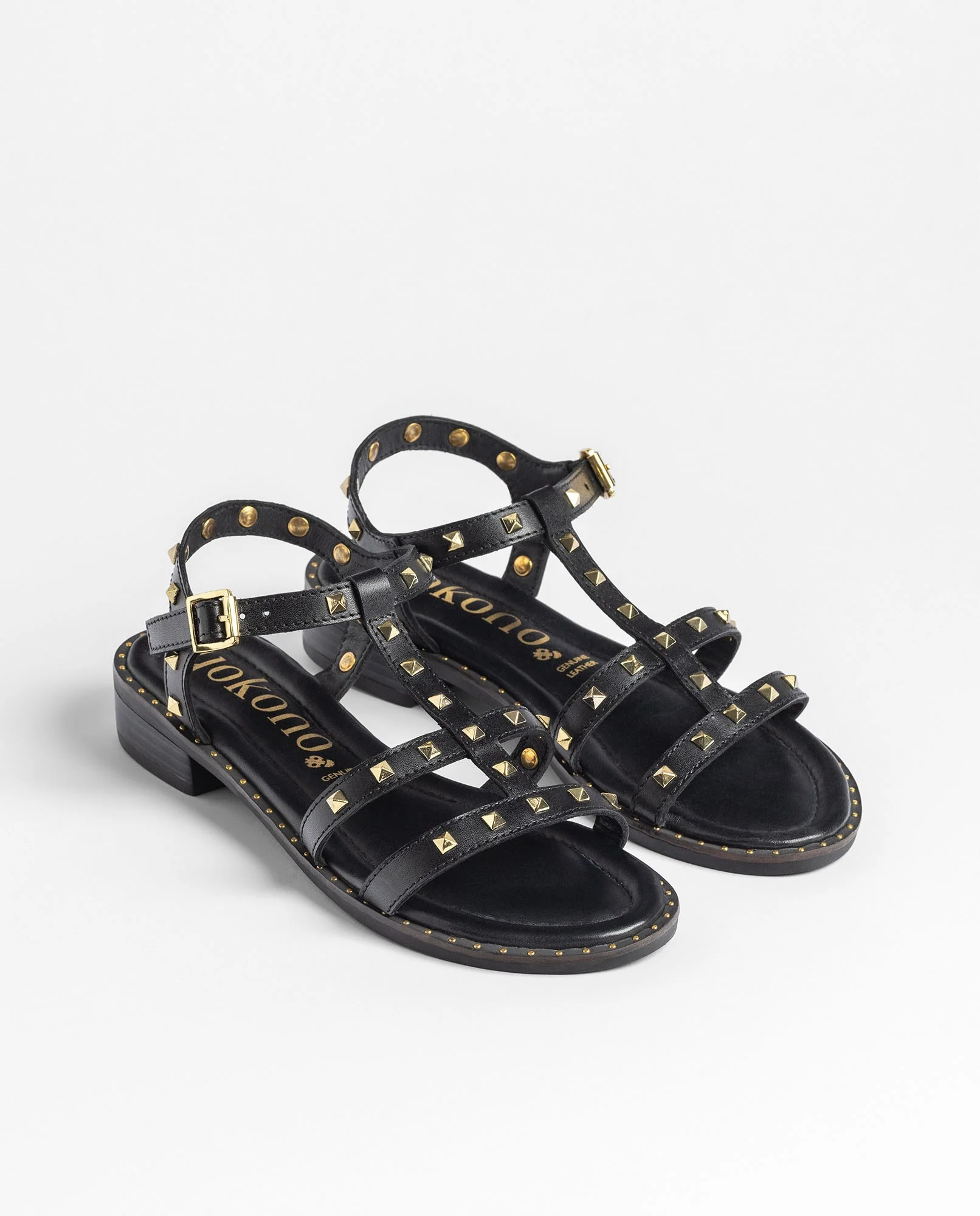 Sandalia de tacón DUD-503 negro