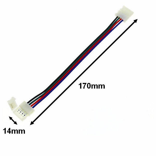 Connecteur Ruban LED RGB 10mm - SILAMP