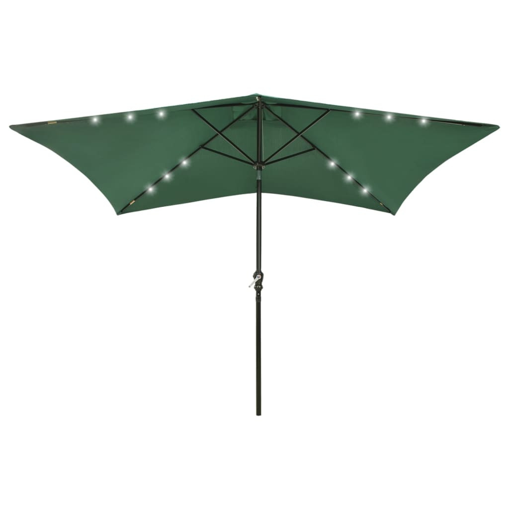 Parasol ogrodowy ZielonyvidaXL