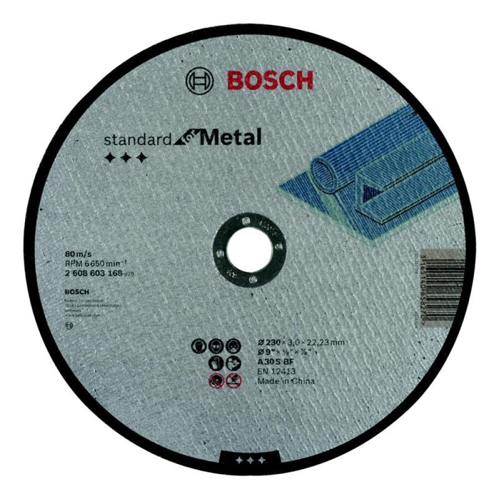 KAPPESKIVE BOSCH METALL STD 230X3 MM