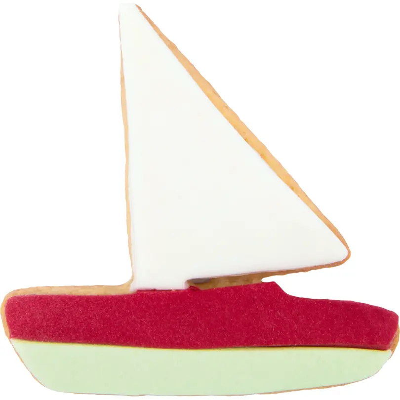 Ausstecher 5er-Set Segelboot