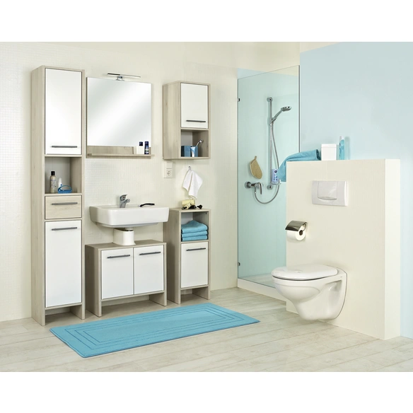 Hochschrank »Quickset 350«, (BxHxT): 33 x 195,5 x 28 cm, braun