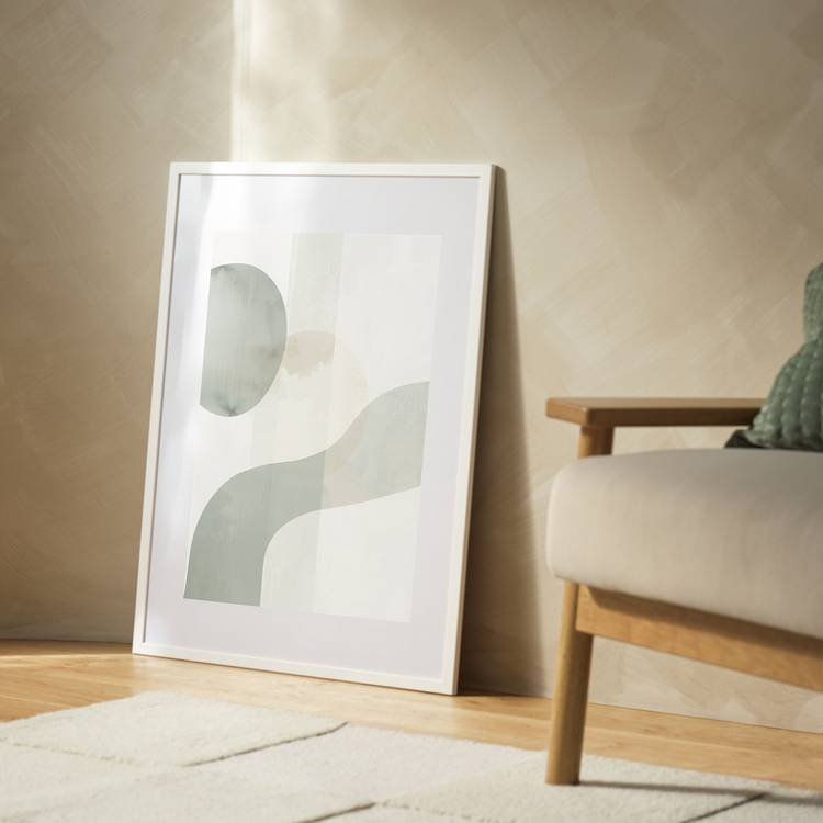 Habitat Ontario White Wooden Picture Frame - 60x80cm