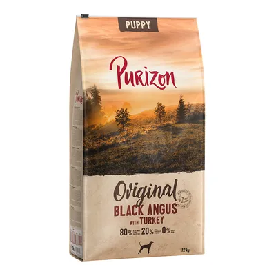 Purizon Puppy Black Angus with Turkey