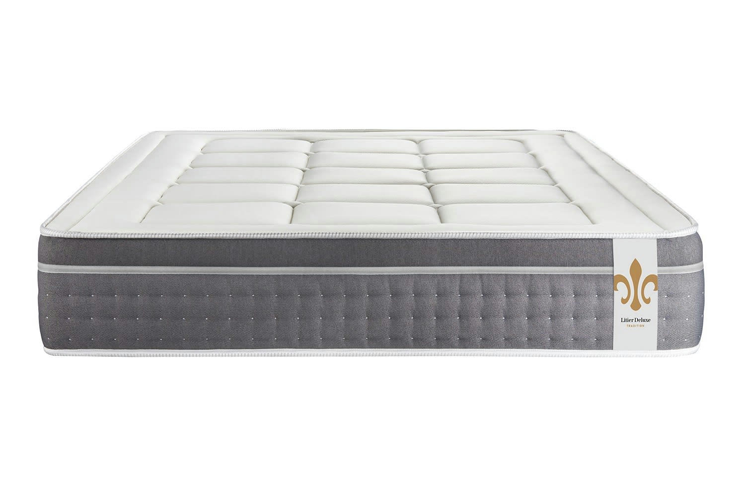 - Matelas 140x190 Ressorts et mémoire de forme - Equilibré