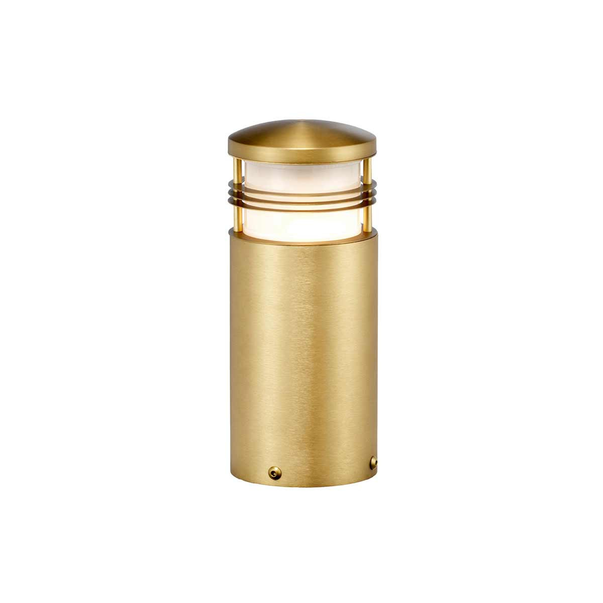 Lampa ogrodowa mosiądz Newbrighton wys:25 cm 1xE27x40W IP55 Elstead