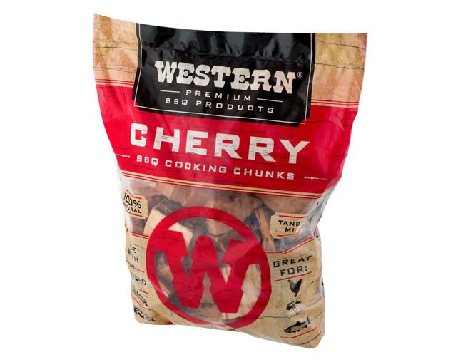 Western Premium Smoking Wood Chunks - Cherry