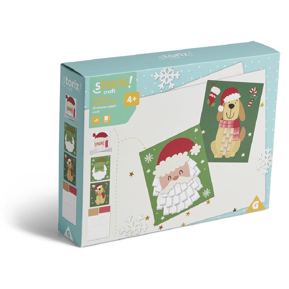 Carte de No&euml;l à confectionner x2
