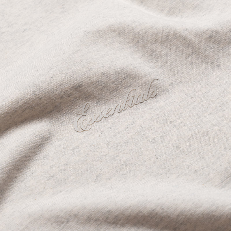 Fear Of God Essentials Classic L/S Tee - Oatmeal Heather