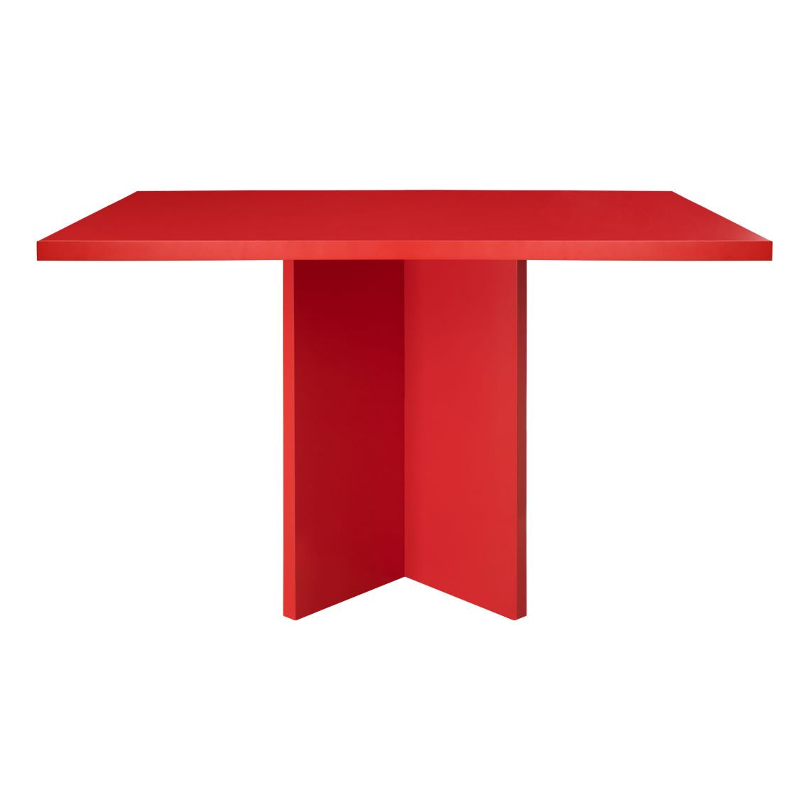 Really Nice Things - eettafel Mathilda - MDF - rechthoekig - 120x90 cm - rood