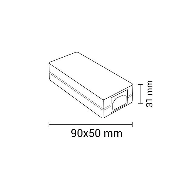 Adaptateur Secteur 220V - 12V 24W DC 2A - SILAMP