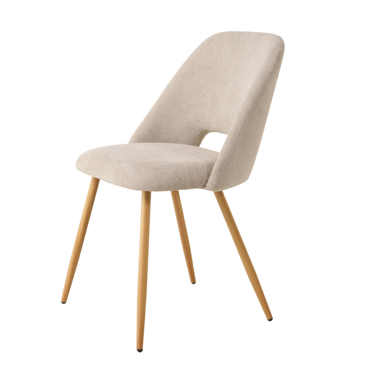 Cadeira FRESNO em tecido bege