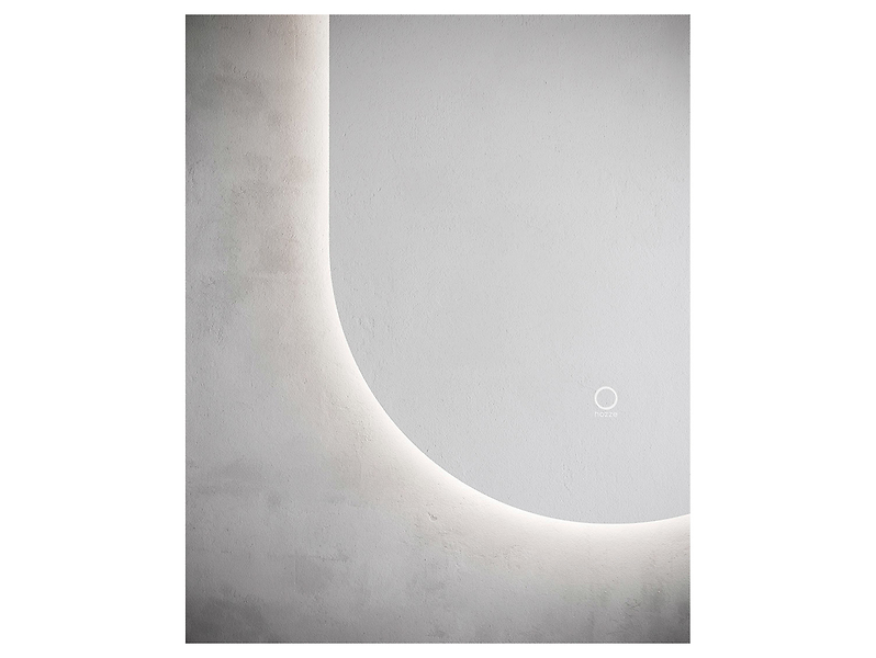 Lustro ścienne Luna LED 50x110 cm bez ramy