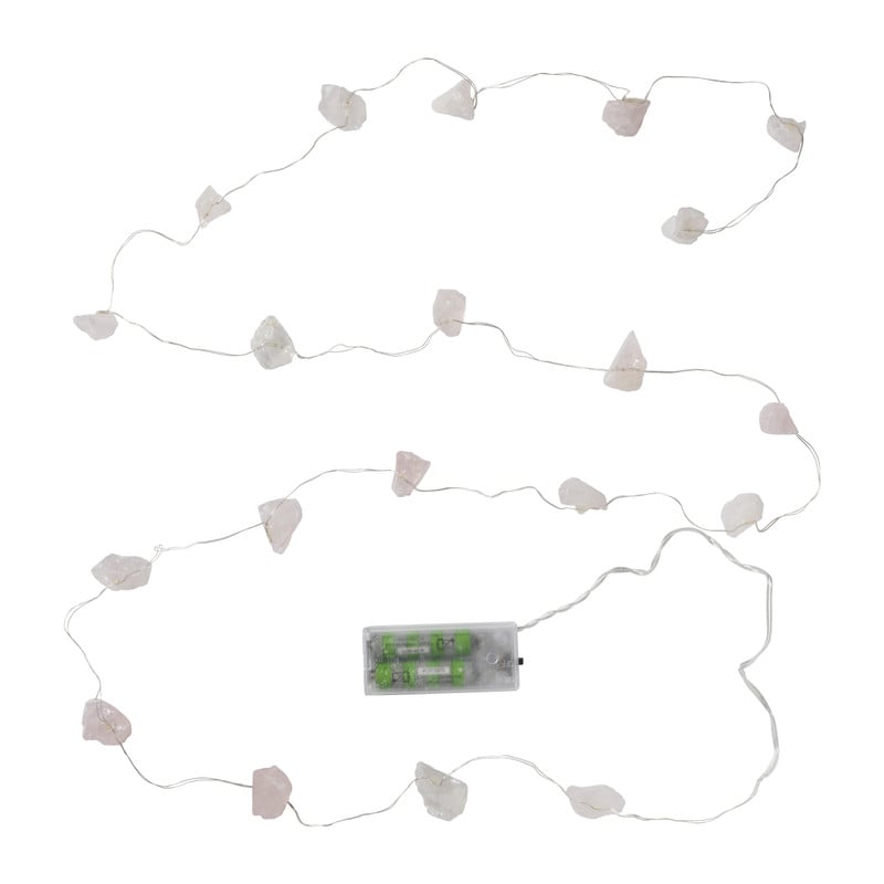Lichtslinger zoutsteen - warm wit - 220 cm