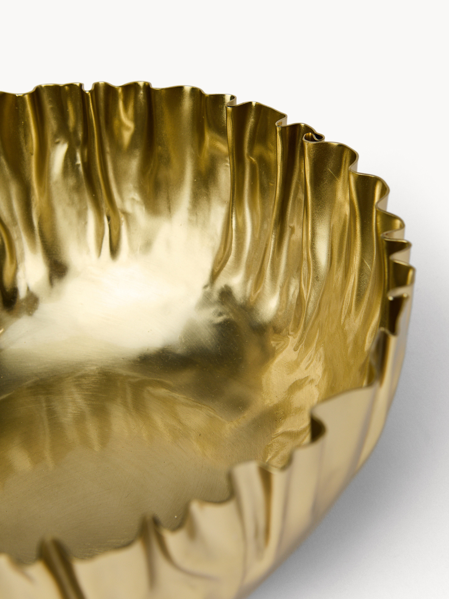 Bowl decorativa finitura in ottone