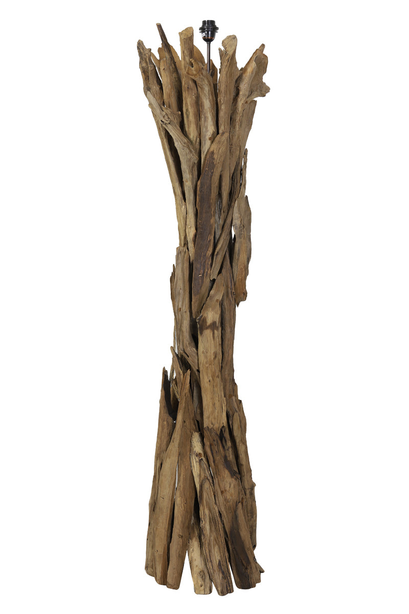 Light & Living vloerlamp MARGRET - Ø45x165cm - bruin